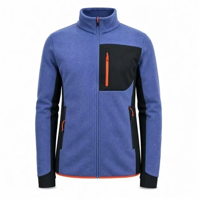 Men’s Polar Fleece Jacket With Zipper Pockets